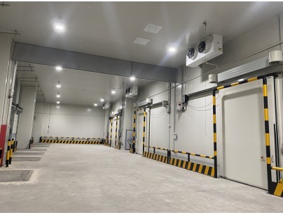 江蘇灌南京東35000m3電商物流園冷庫建造工程案例