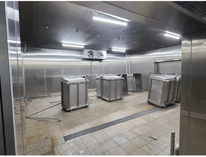 久久丫集團(tuán)（滁州/天津）食品加工中央廚房配套冷庫(kù)建造工程案例